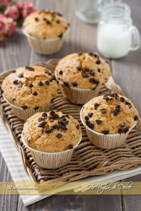 Muffin con farina integrale senza burro ricetta _ Ho Voglia di Dolce